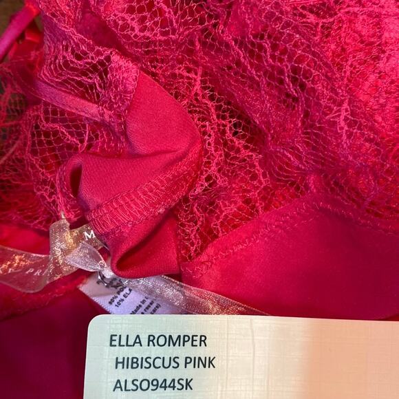 Naked Princess Silk Lace Ella Romper Sexy Lingerie New with Tags Size Medium - Picture 11 of 11